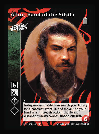 Zahir, Hand of the Silsila